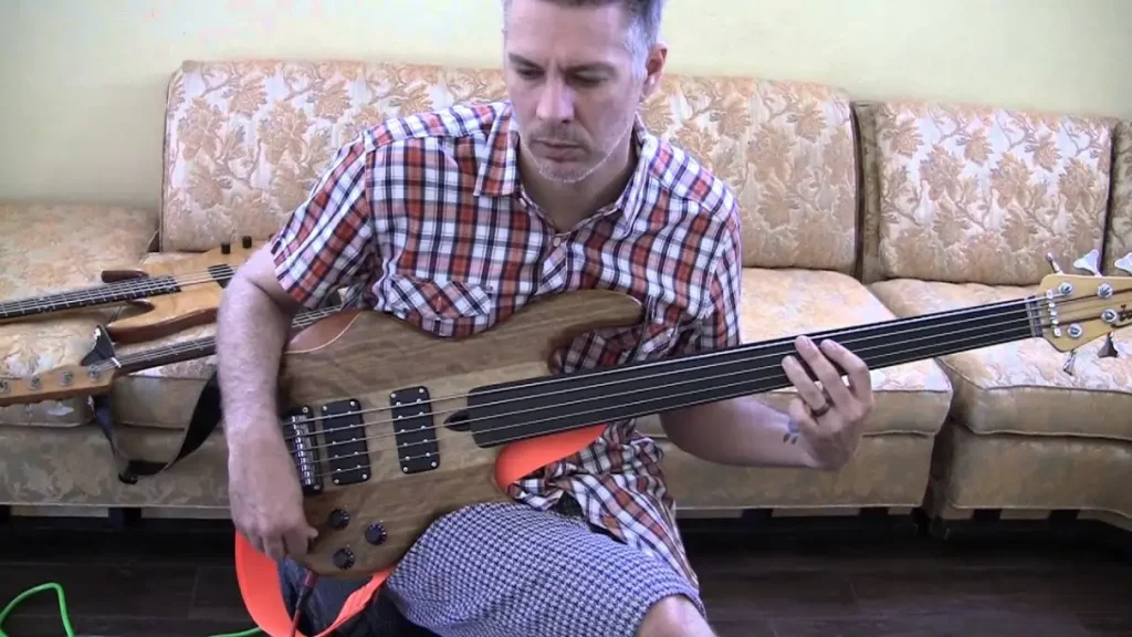 5 string fretless bass